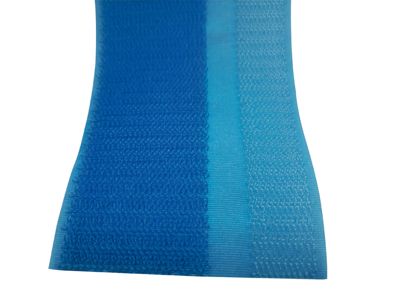 Hook hair Velcro on the same side (special belt - half hook and half wool)